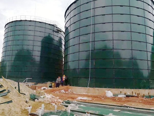 江蘇徐州2000立方搪瓷拼裝罐