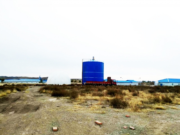 內(nèi)蒙古興安盟突泉縣英歌天兆養(yǎng)殖公司1000立方沼氣工程